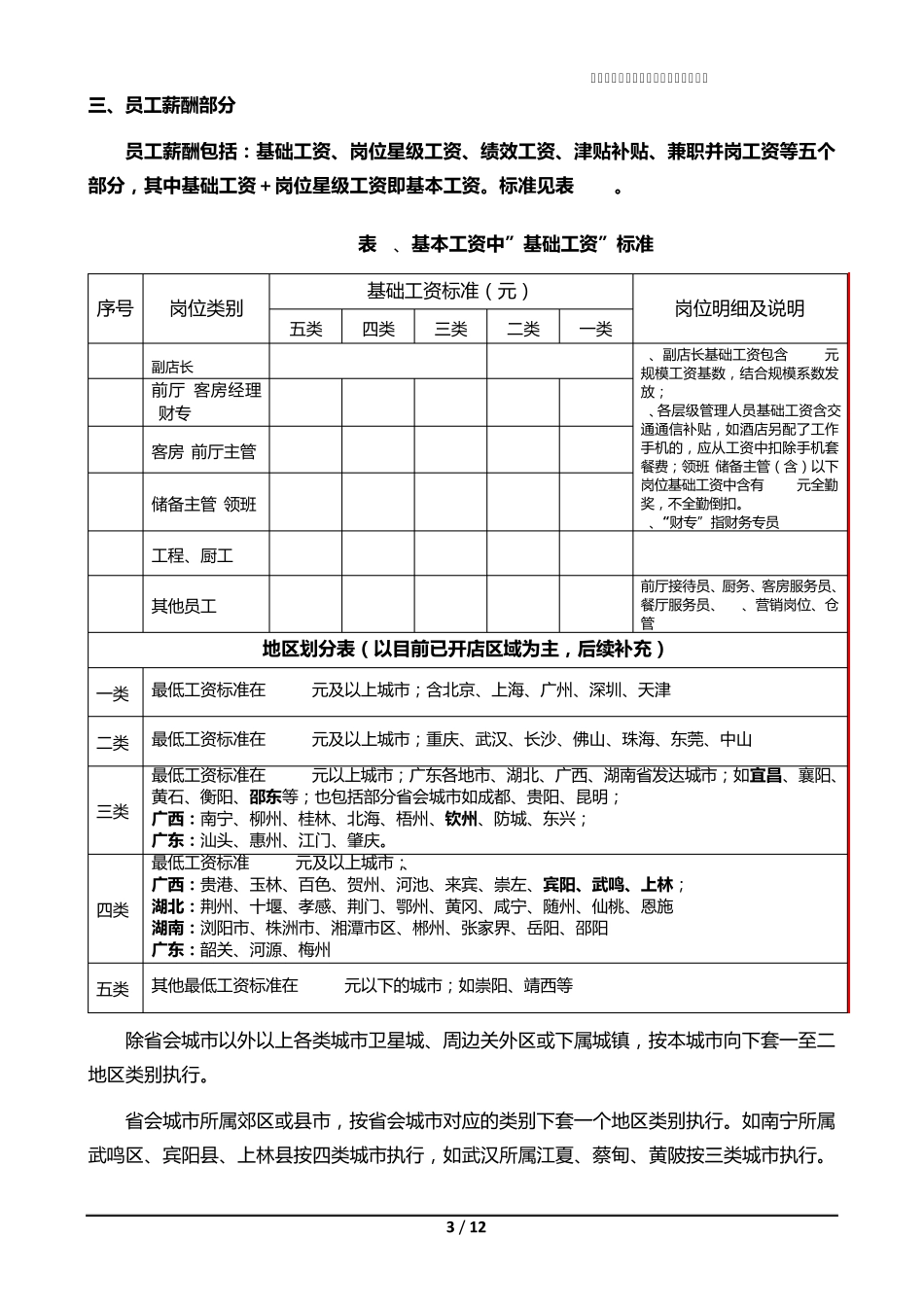 《酒店员工薪酬绩效方案V2015年2.0版》发文版_第3页