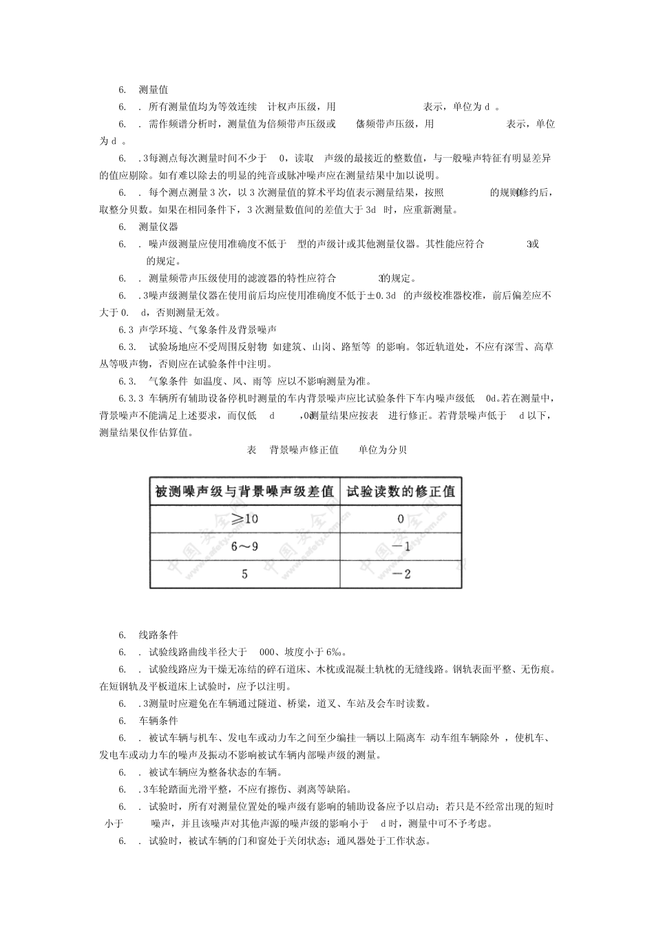 《铁道客车内部噪声限值及测量方法》GB_第3页