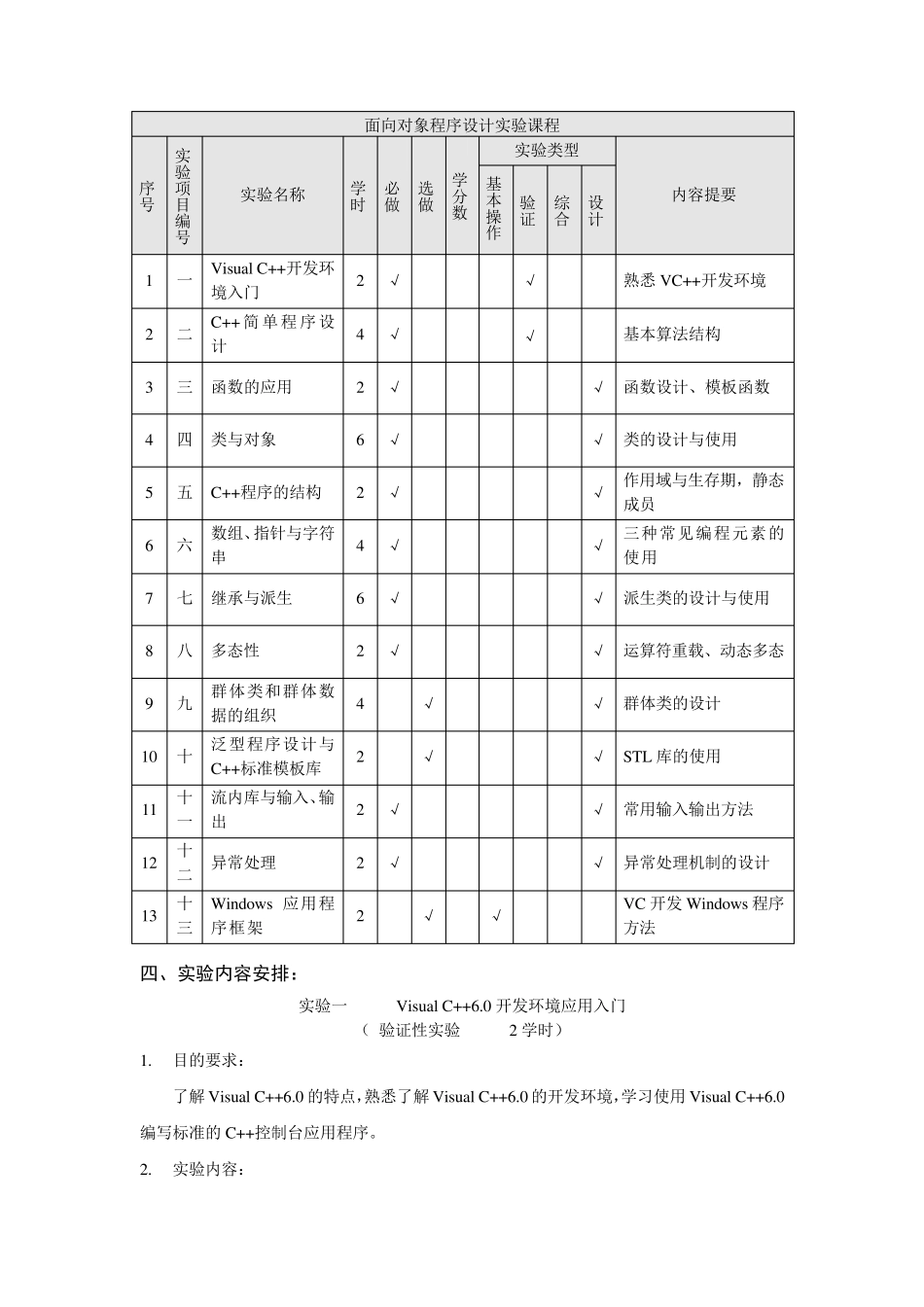 《面向对象程序设计C++》实验报告_第2页