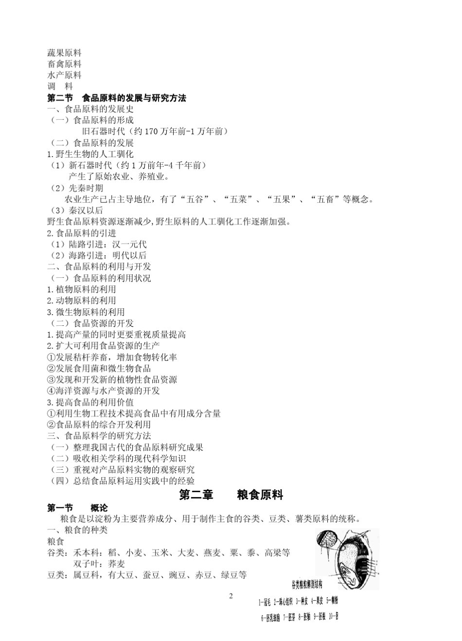 《食品原料学》教案_第2页