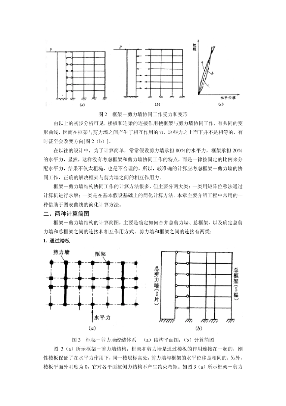 《高层结构设计》++05框架剪力墙结构的内力和位移计算_第2页