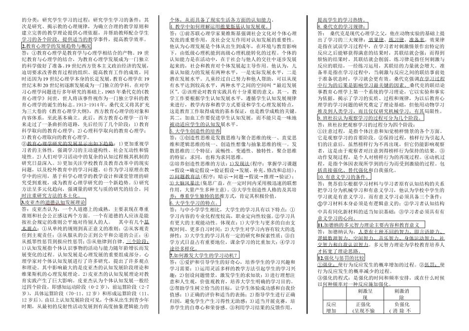 《高等教育心理学》(知识点总结)_第3页