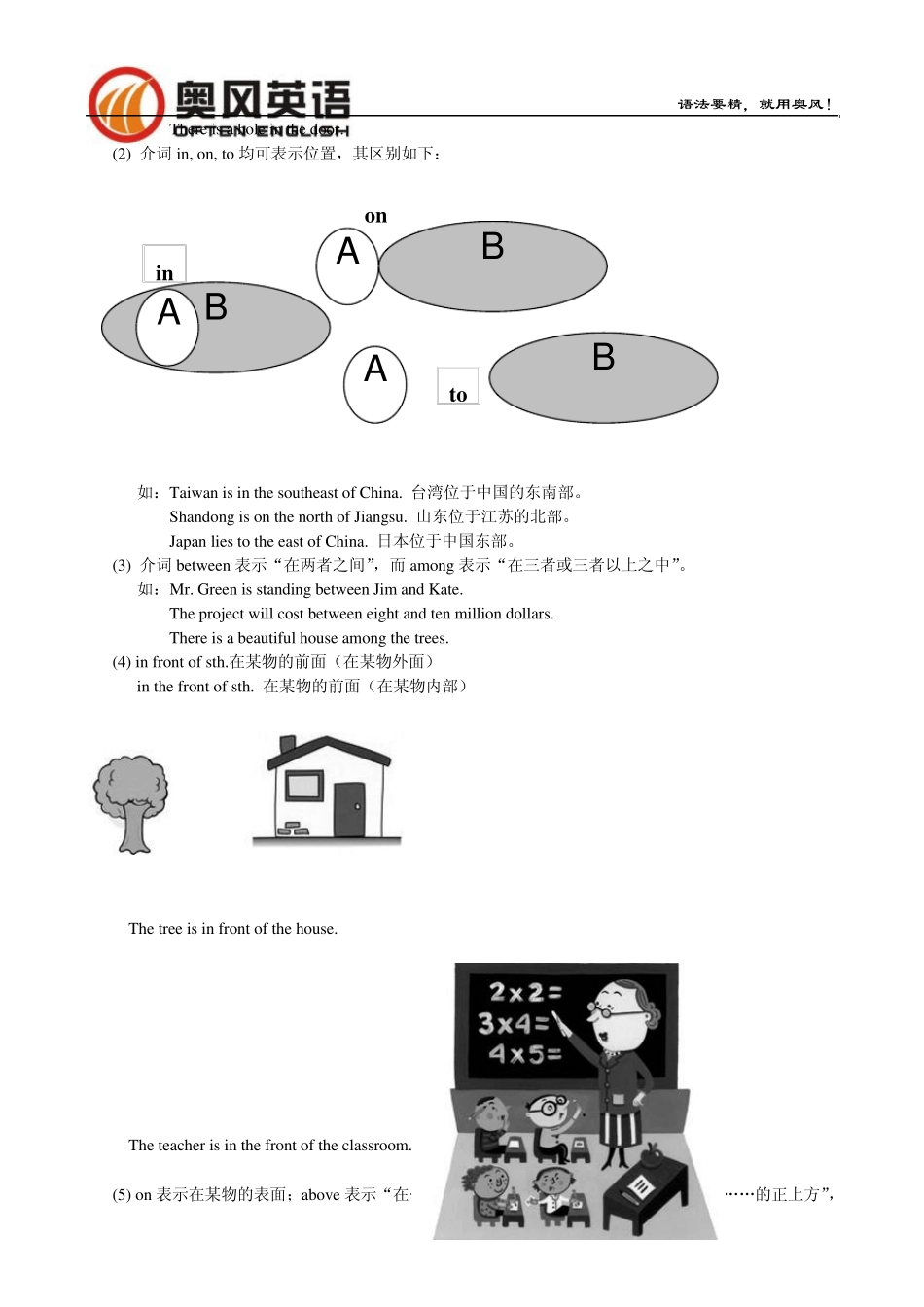 《高考语法完全突破记忆大纲》第6讲：介词_第3页
