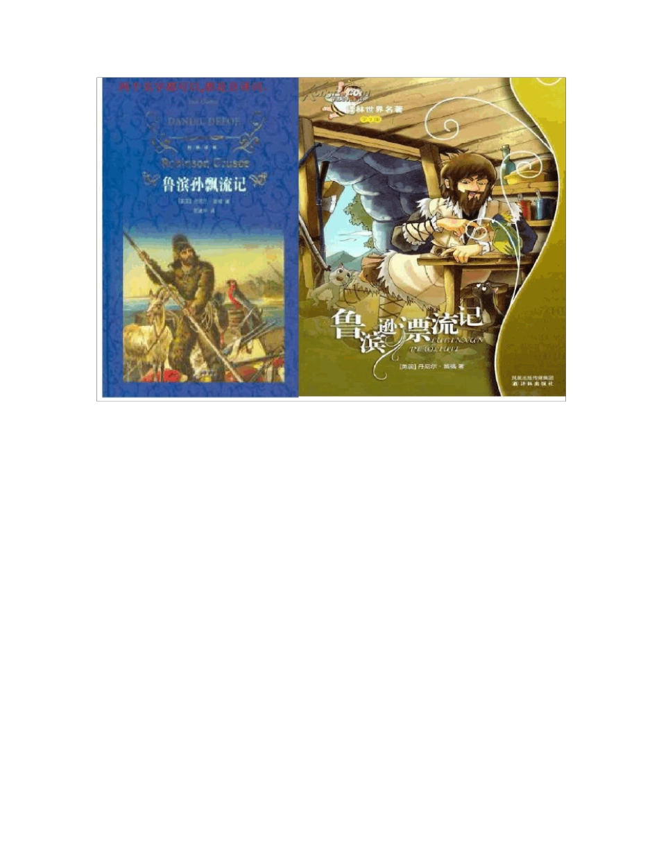 《鲁滨逊漂流记》阅读指导课课件PPT_第3页