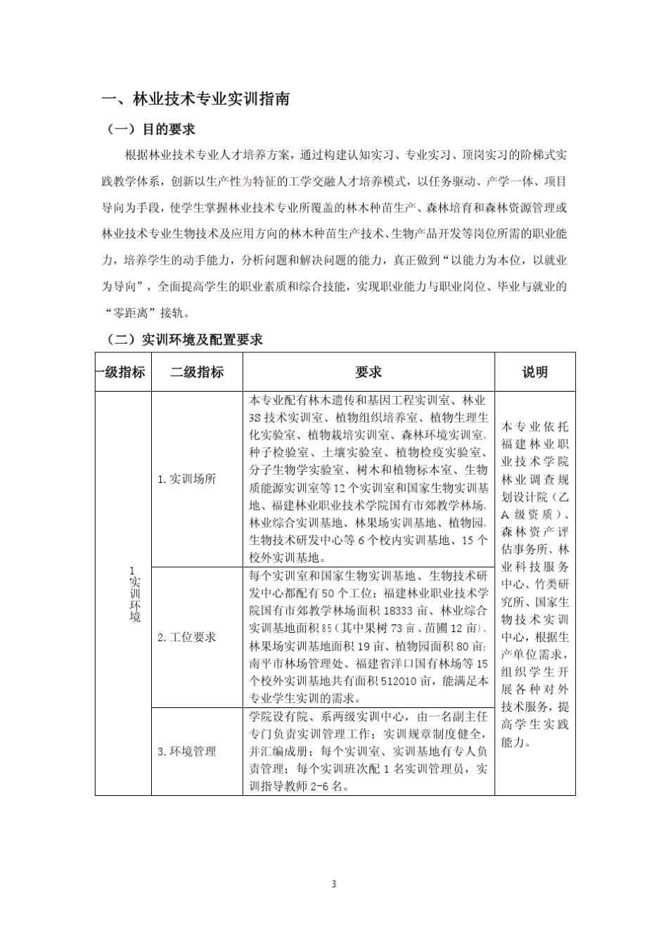 一、林业技术专业实训指南3二、森林资源保护专业实训指南24_第3页