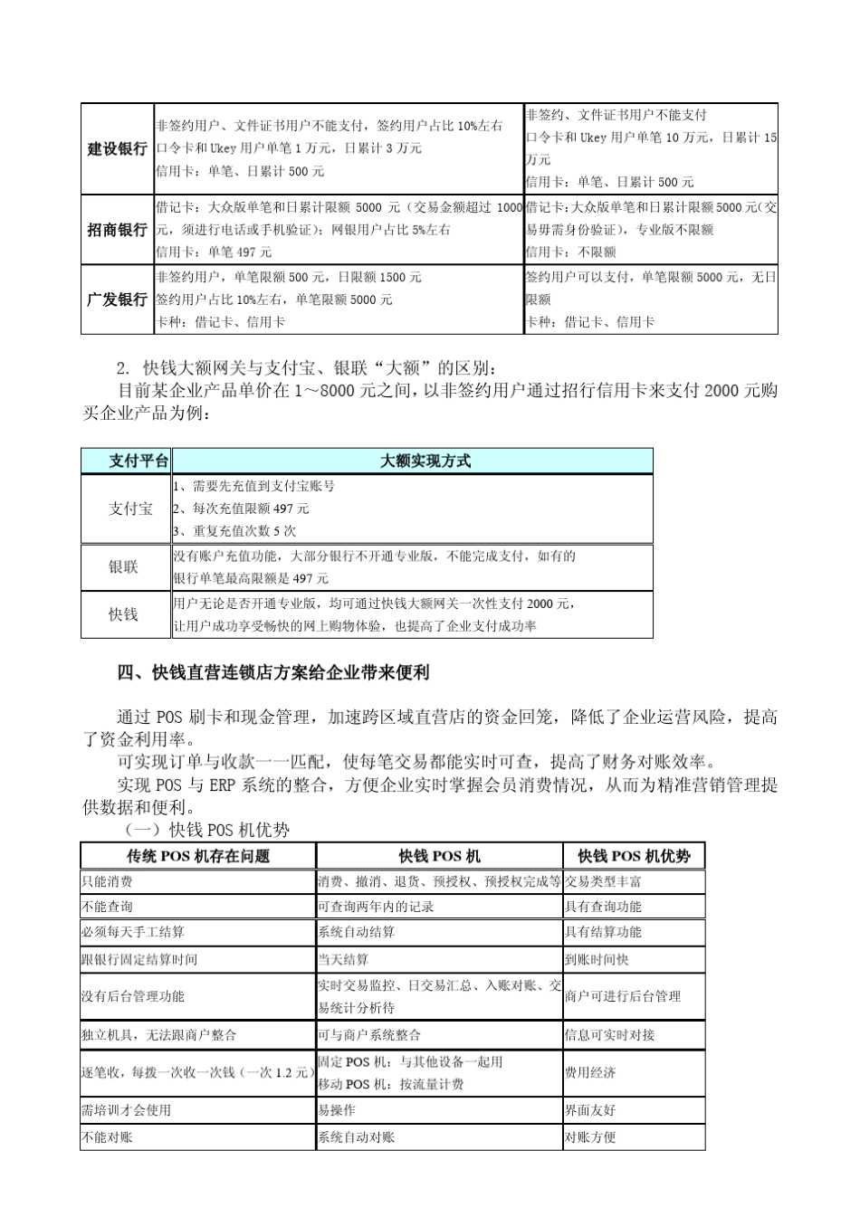 一、背景分析某企业电子支付需求分析快钱电子支付整体_第3页