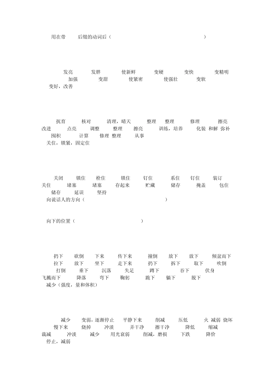 一个全面掌握动词短语的记忆方法_第2页