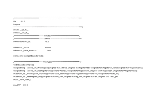 一个稳定可靠的STM32I2C程序