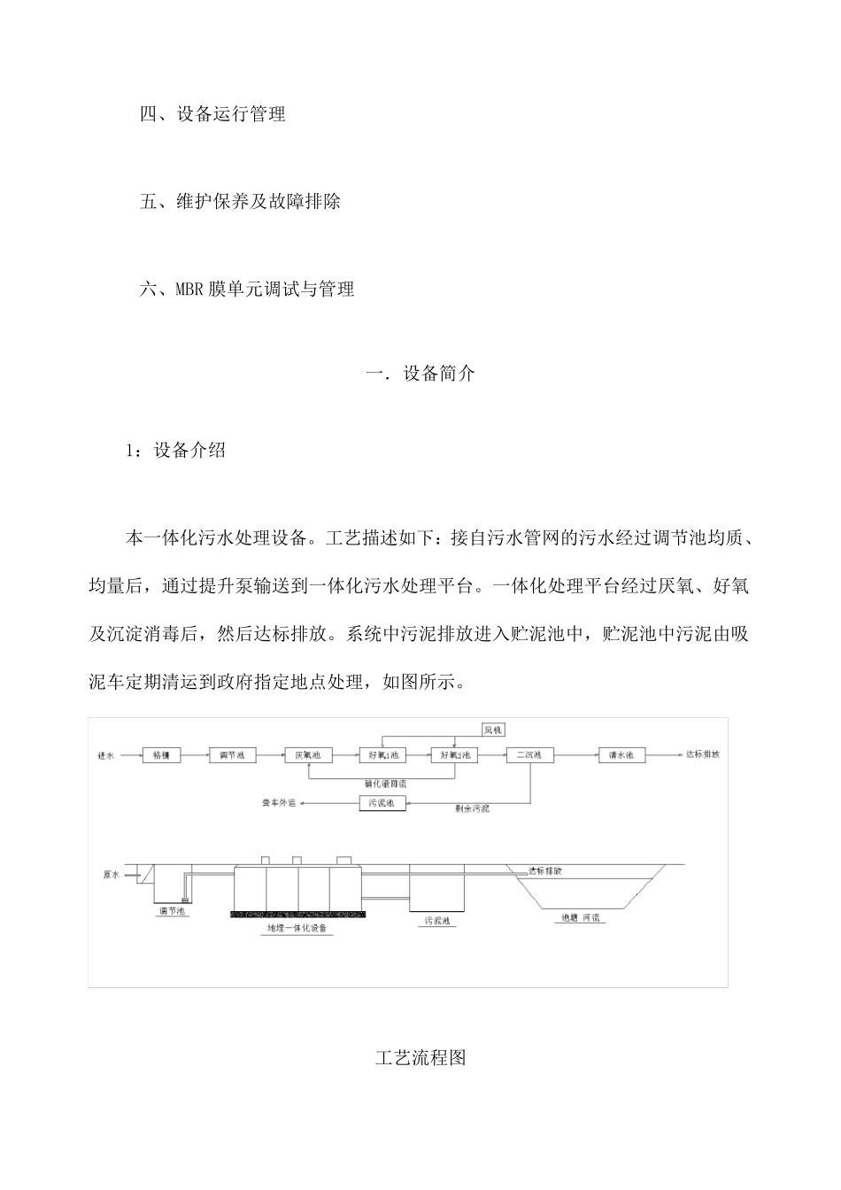 一体化污水处理设备操作说明书_第2页