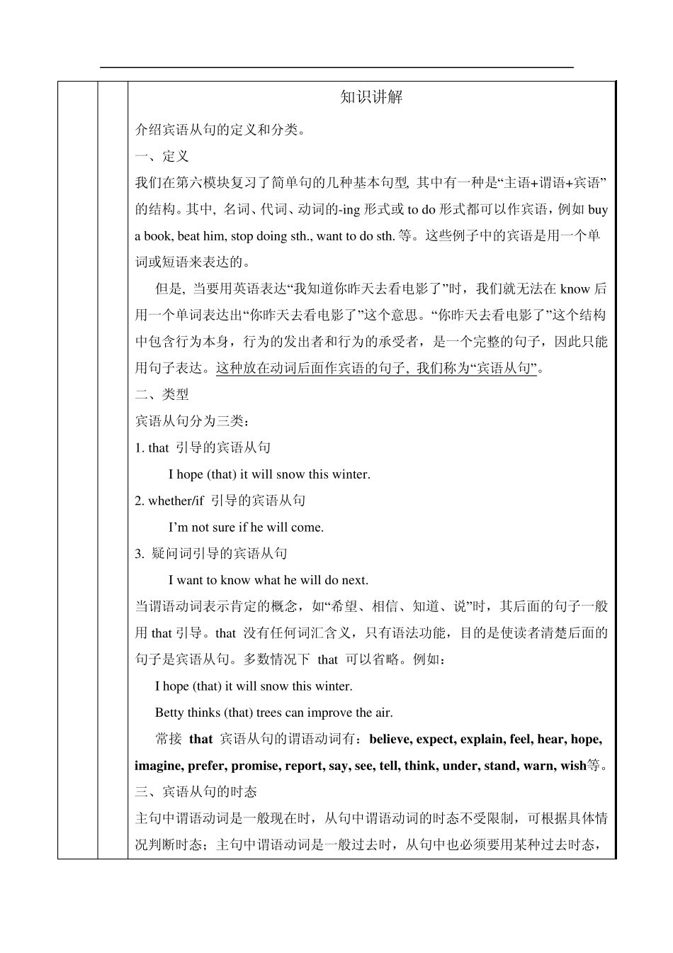 一对一初二英语下THAT引导的宾语从句_第3页