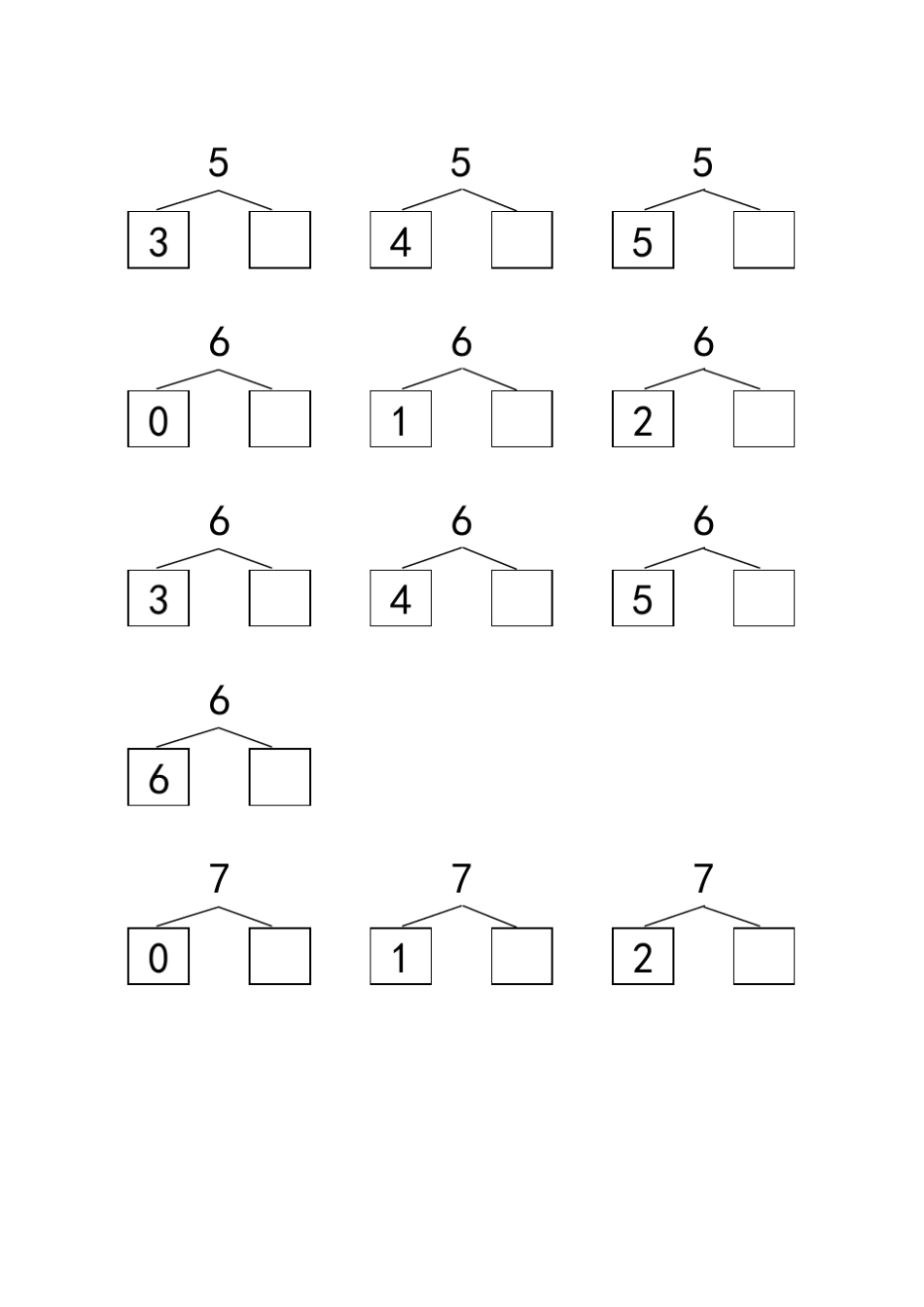 一年级10以内的分解_第3页