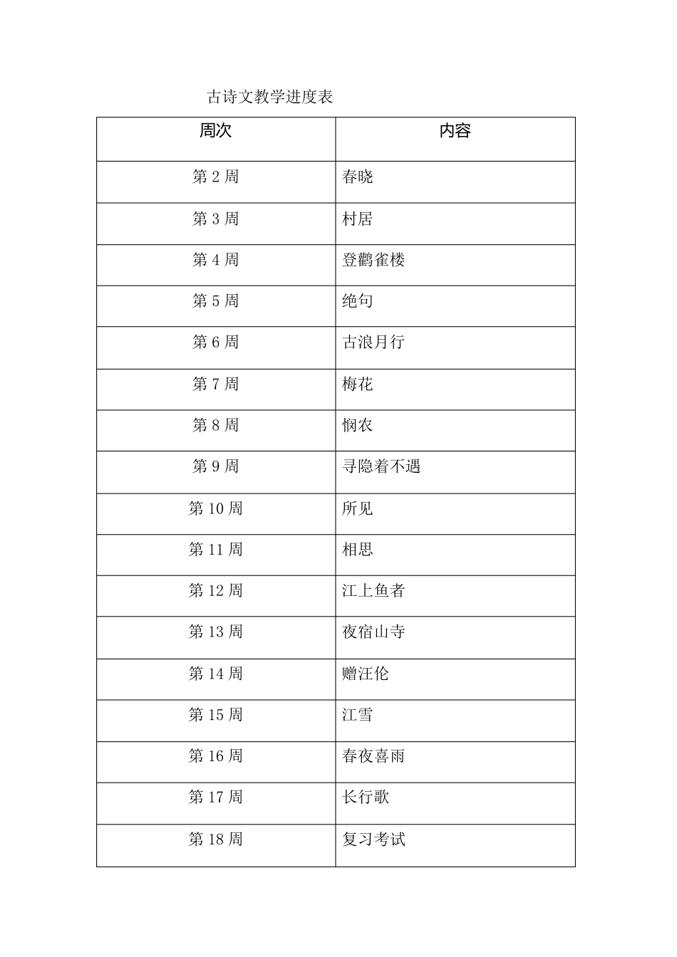 一年级下册古诗文诵读教案_第1页