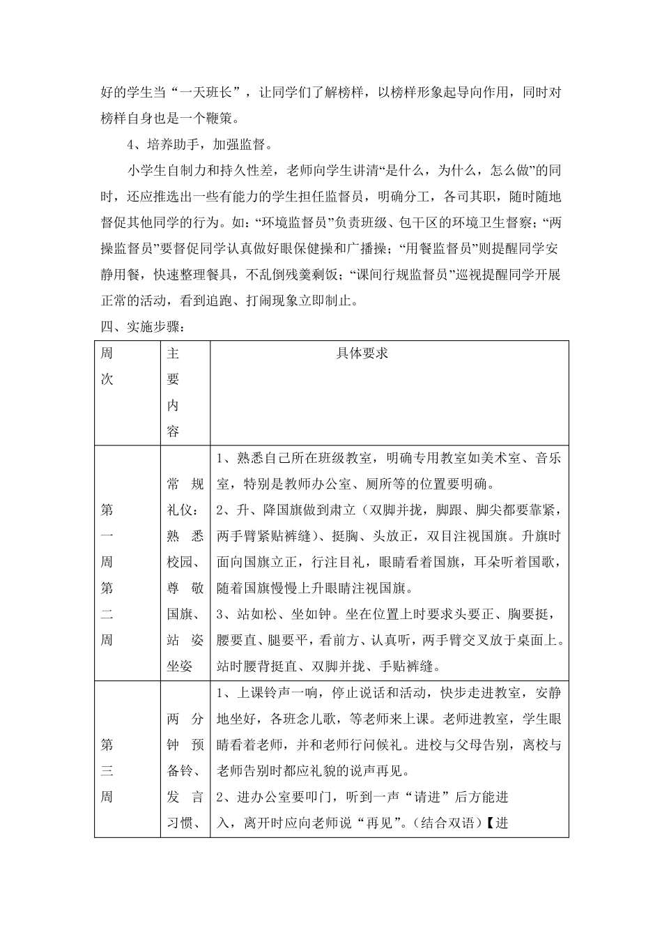 一年级主题教育活动计划_第2页