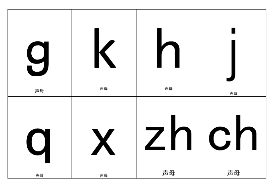 一年级拼音带音标卡片(实用版本)_第2页