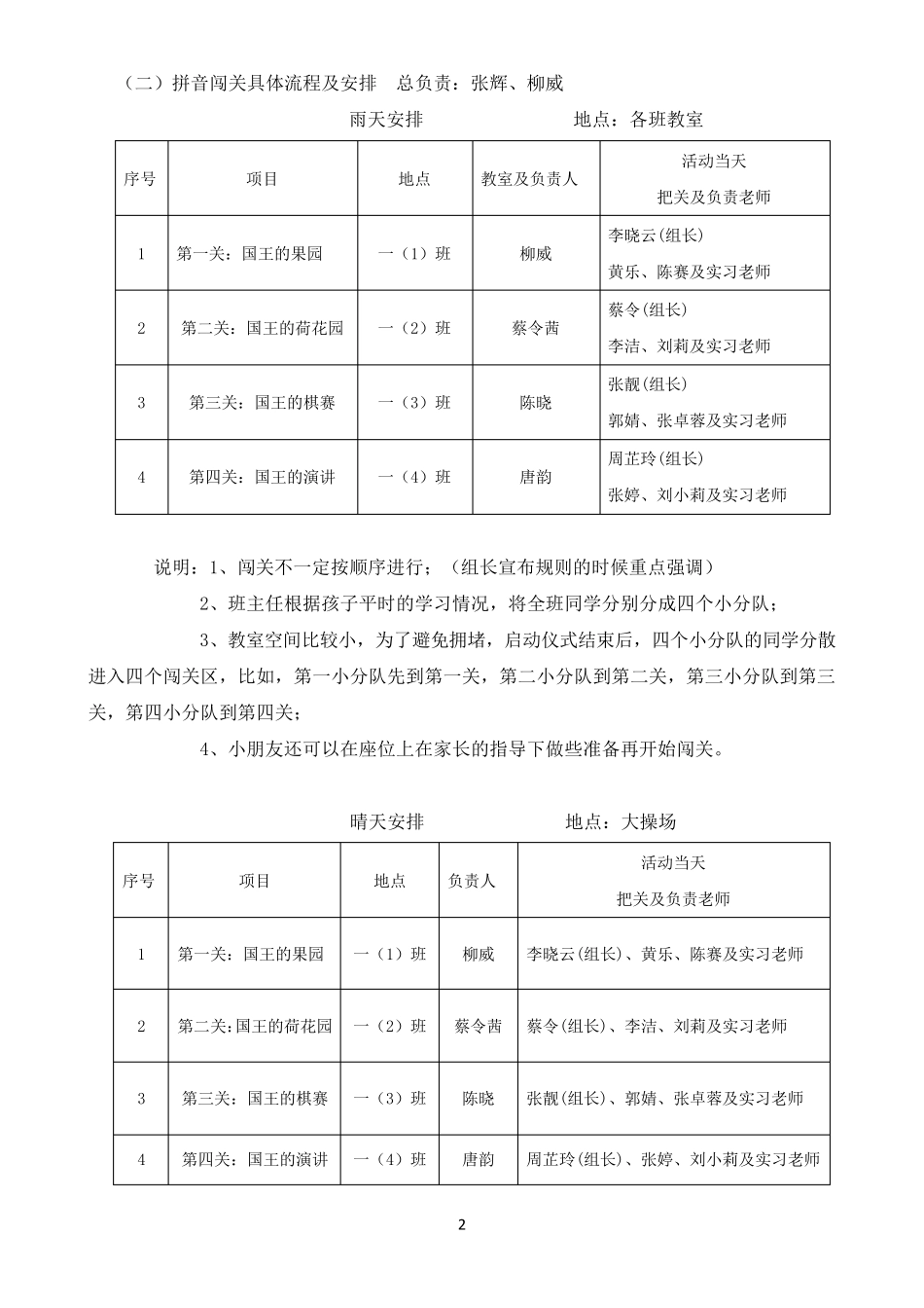 一年级拼音王国快乐闯关活动方案_第2页