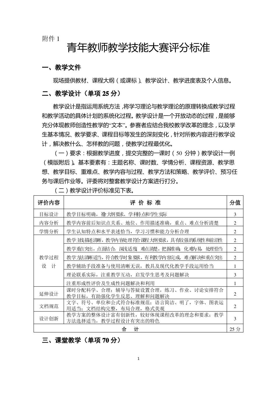 教学大赛评分标准_第1页