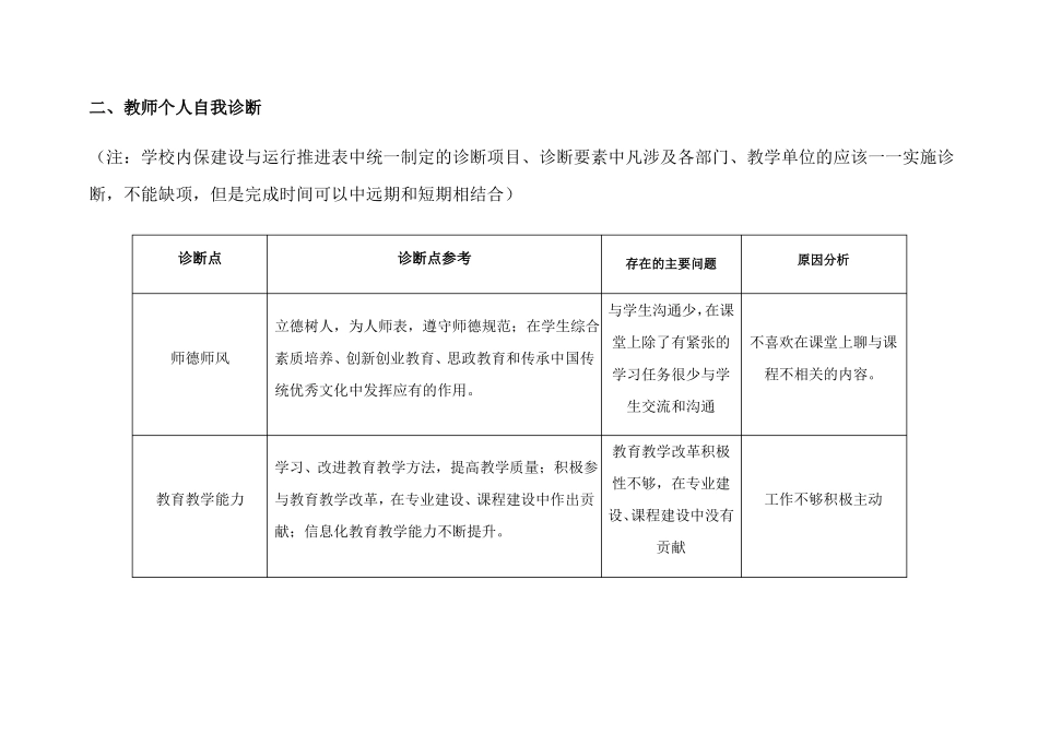 教师个人诊改报告_第3页