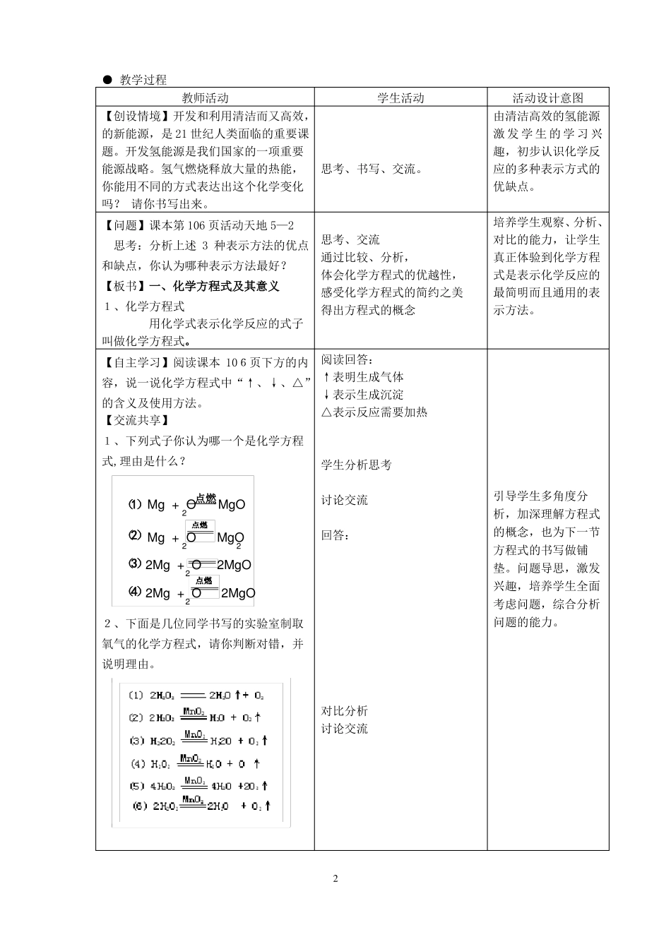 教案化学方程式_第2页