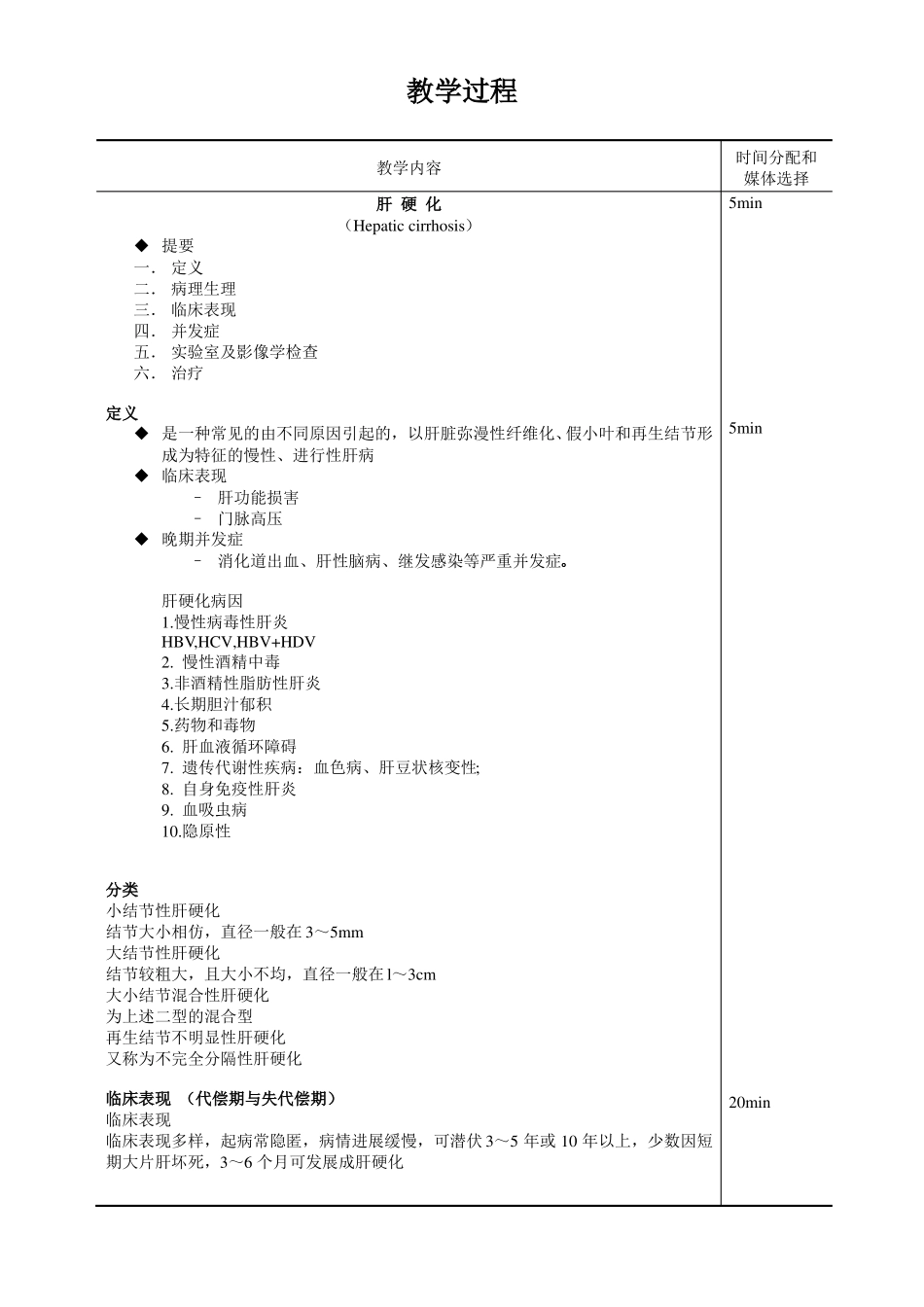 教案肝硬化肝癌_第3页