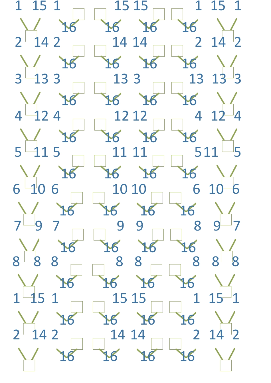 数字120规律旋转分解练习_第1页
