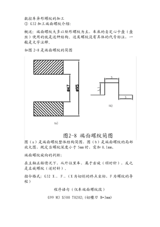 数控车异形螺纹