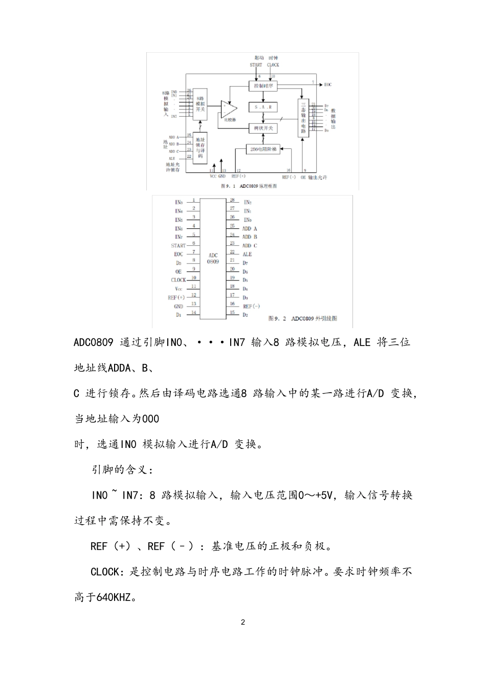 数电试验报告AD转换_第3页