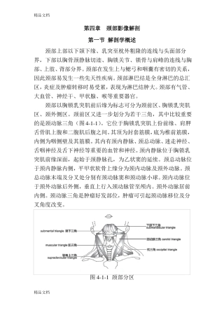 整理颈部影像解剖