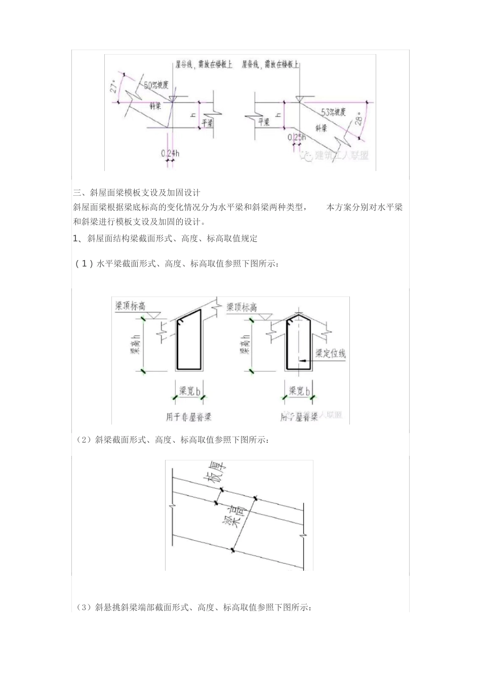 斜屋面施工计算方法图文_第3页