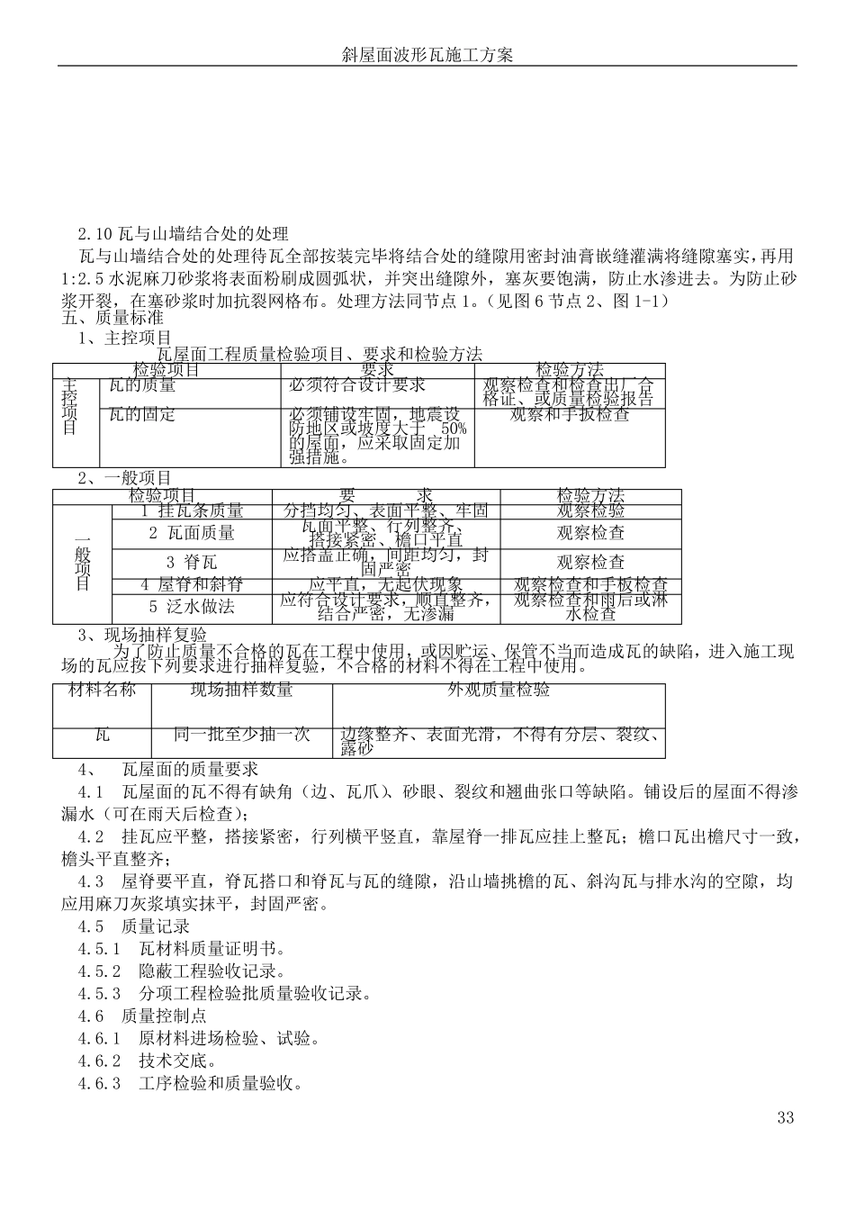 斜屋面瓦安装施工方案_第3页
