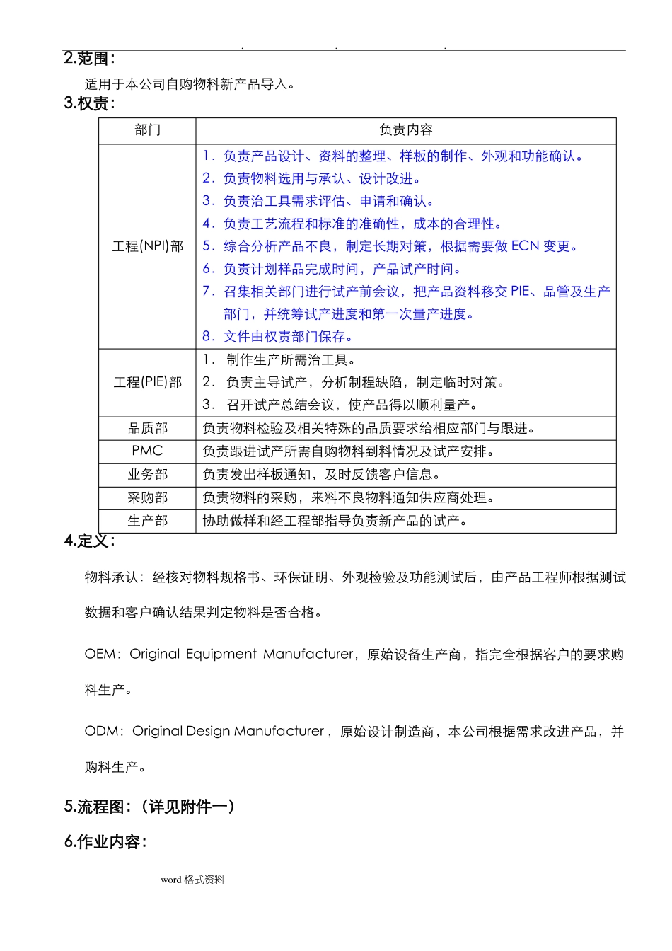 新产品导入管理程序文件_第3页