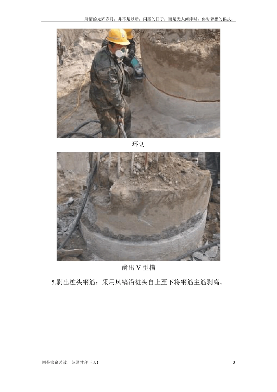 新环切法破除桩头施工工艺_第3页