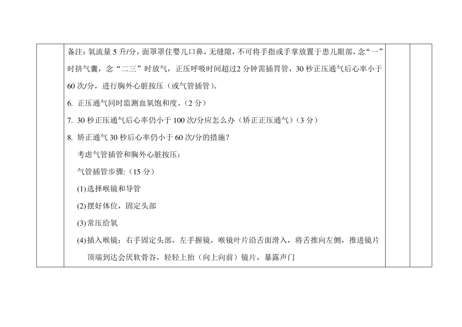 新生儿窒息复苏流程_第3页