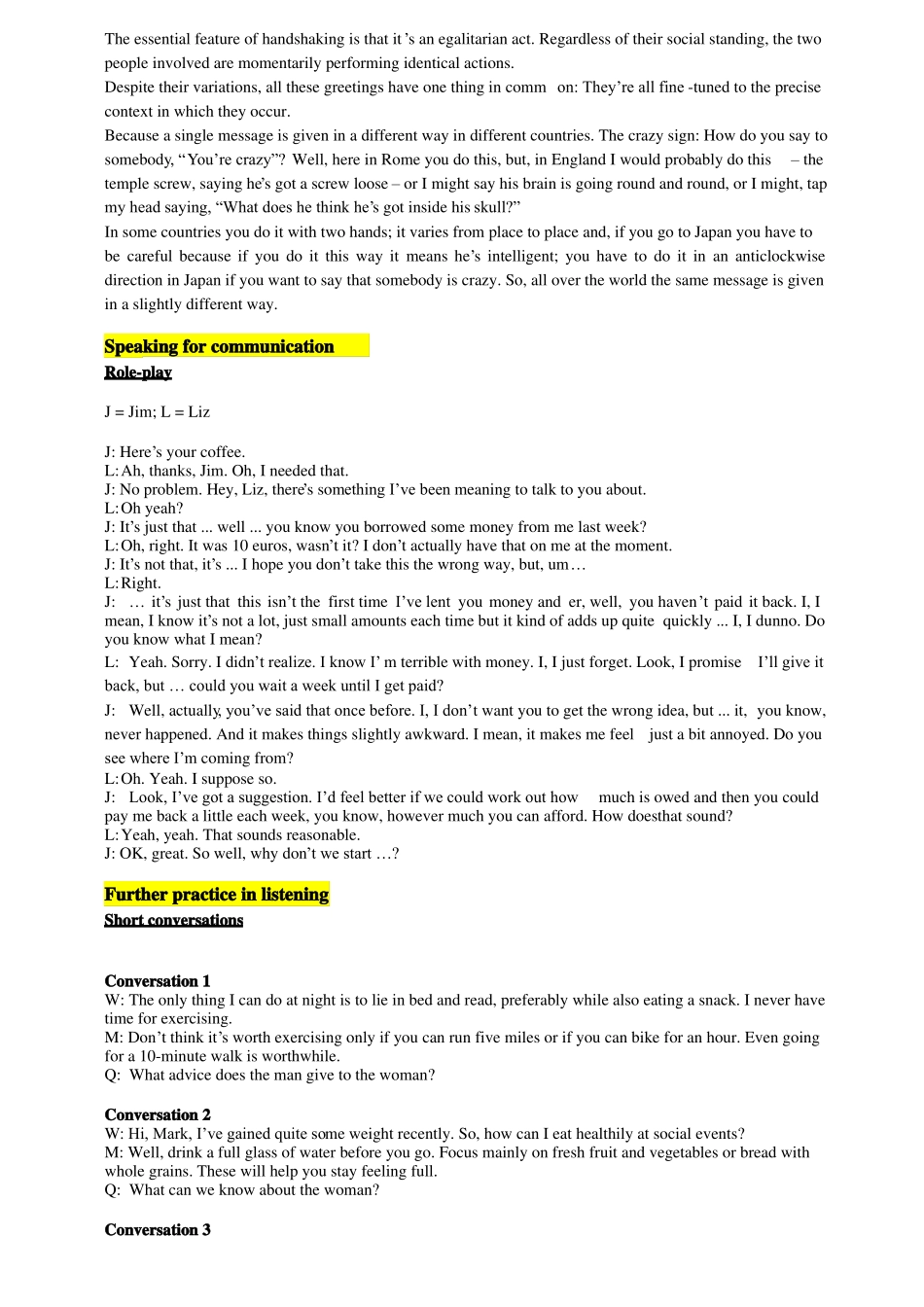 新视野大学英语第三版视听说4_第3页