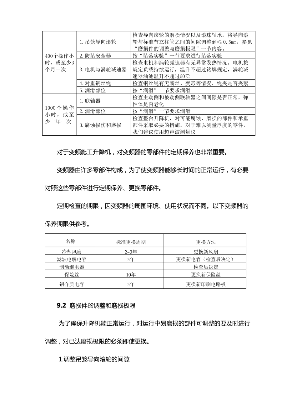 施工升降机保养和维修_第2页