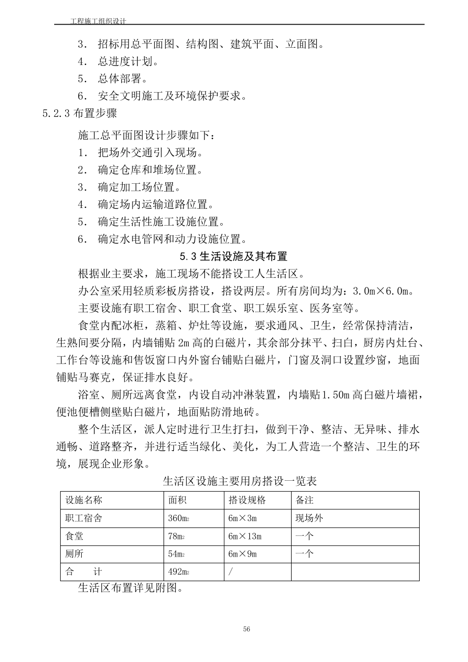 施工场地布置方案_第2页