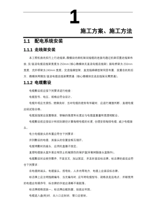 施工组织方案模板