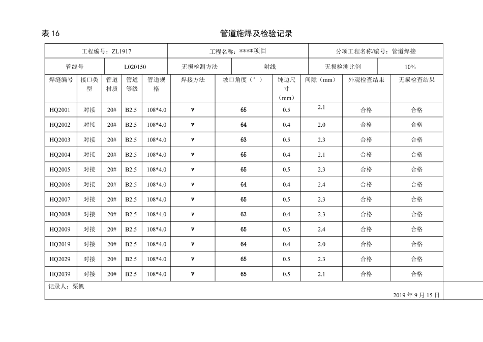 施焊检验记录_第2页