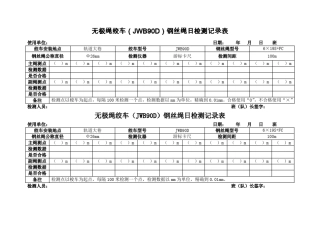无极绳绞车相关记录