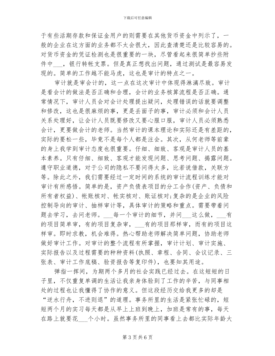 2024年会计事务所实习总结范文_第3页