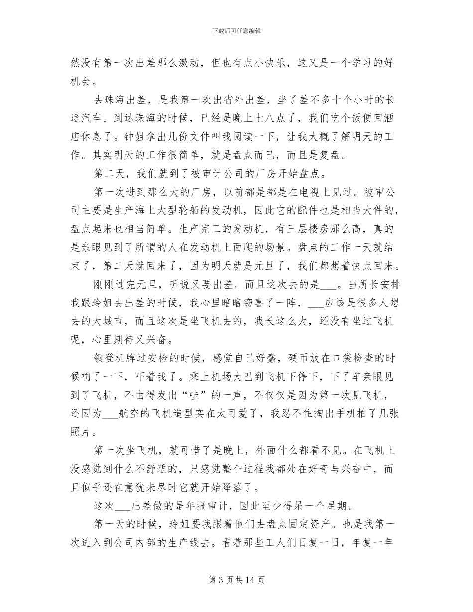 2024年会计师事务所实习个人总结_第3页