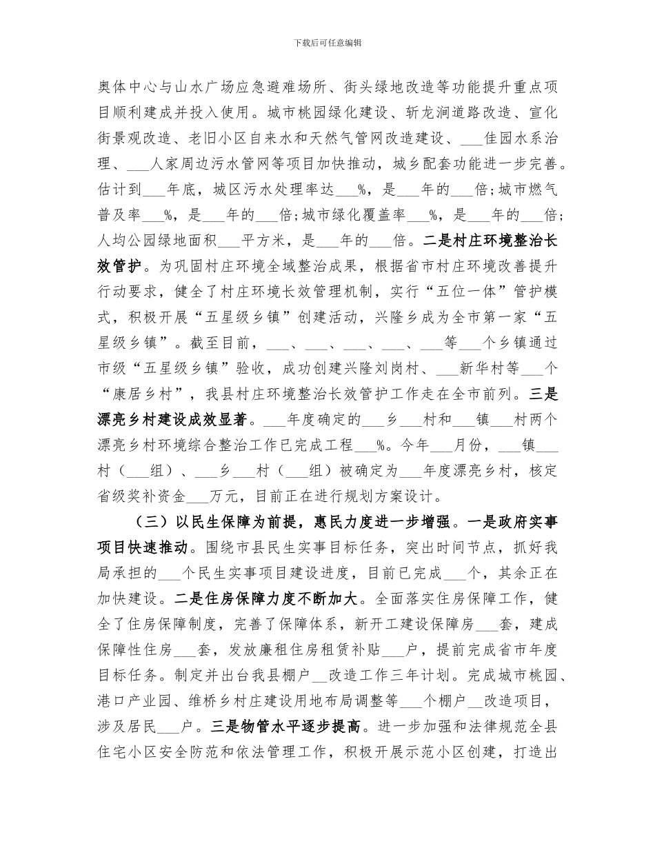 2024年住房和城乡建设局工作总结_第2页