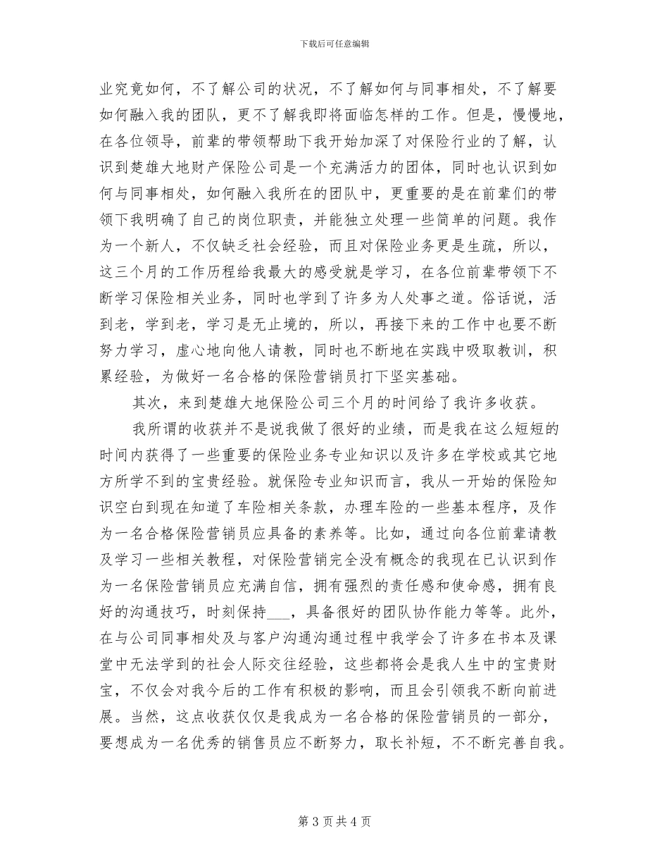 2024年保险销售年度总结版_第3页