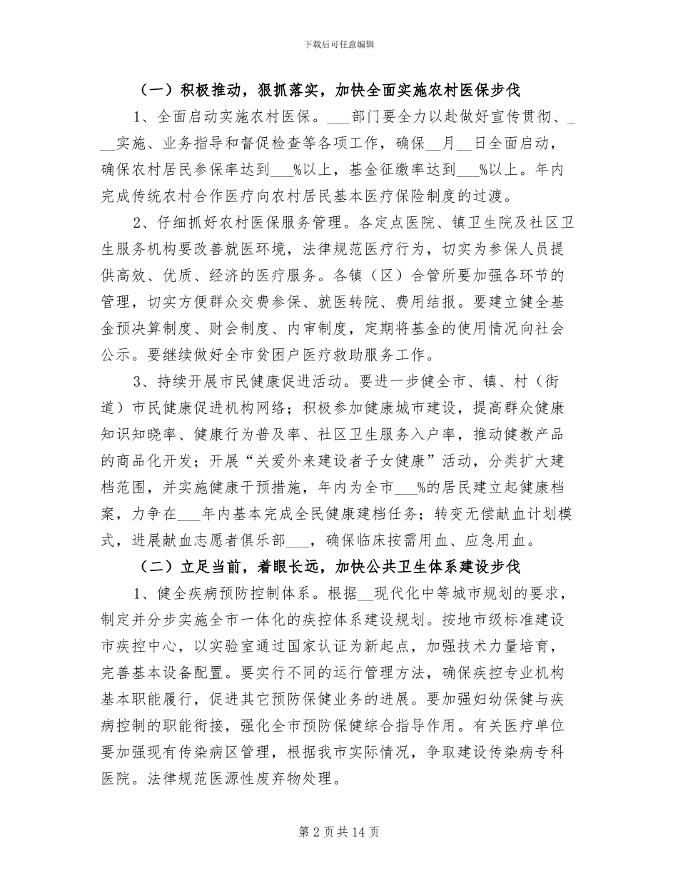 2024年全市卫生工作年度总结_第2页