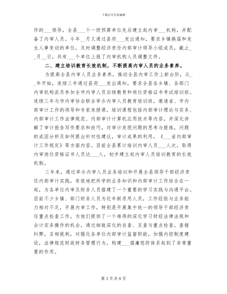 2024年内部审计个人总结范文_第3页