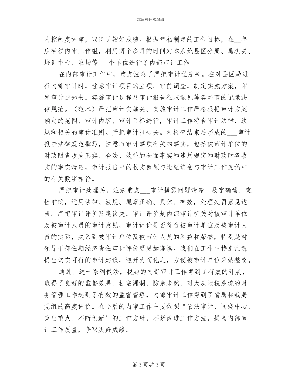 2024年内部审计年度小结_第3页