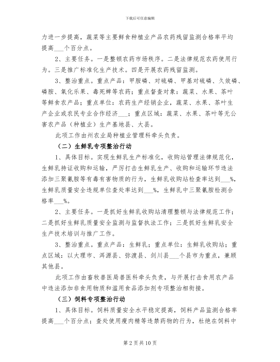 2024年农业局质监方案半年总结_第2页