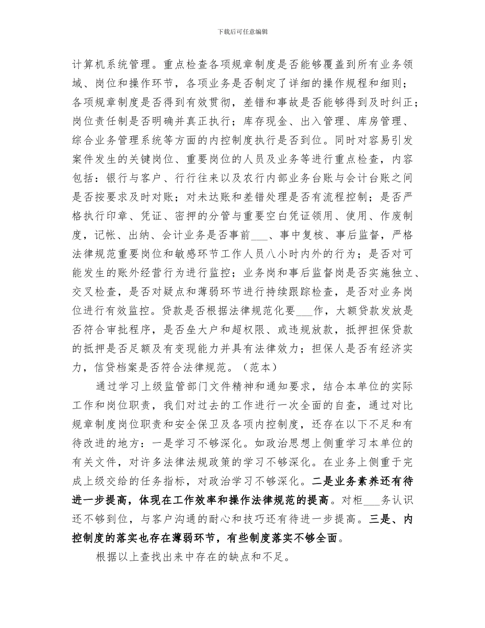 2024年农行支行案件专项治理工作总结_第2页