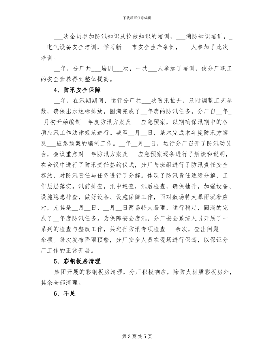 2024年分厂安全工作总结_第3页