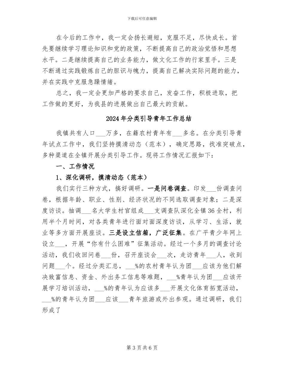 2024年分管领导试用期转正工作总结_第3页