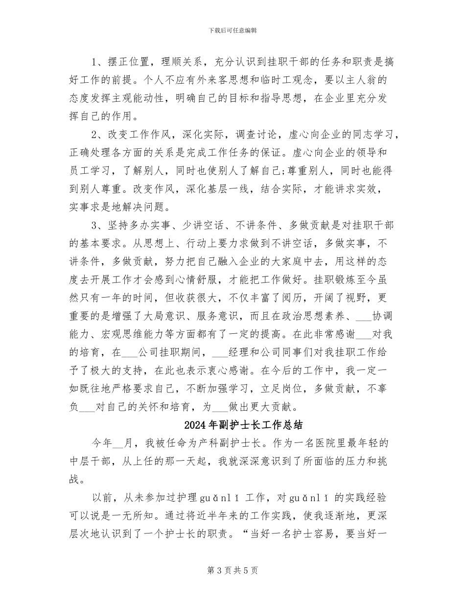 2024年副总经理试用期工作总结范文_第3页